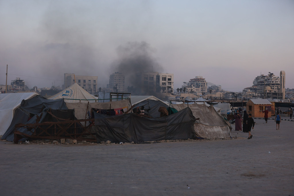 La OIM y sus socios continúan proporcionando apoyo ante la llegada del inverno a las famlias de Gaza